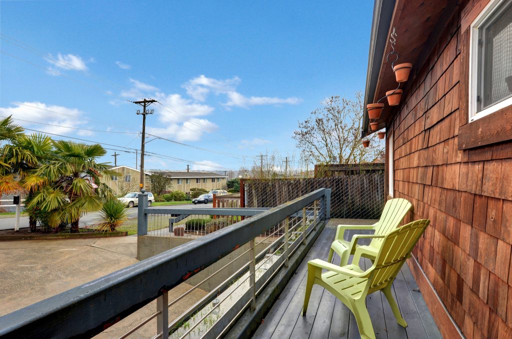 Front porch of a North Tacoma Cottage-style home