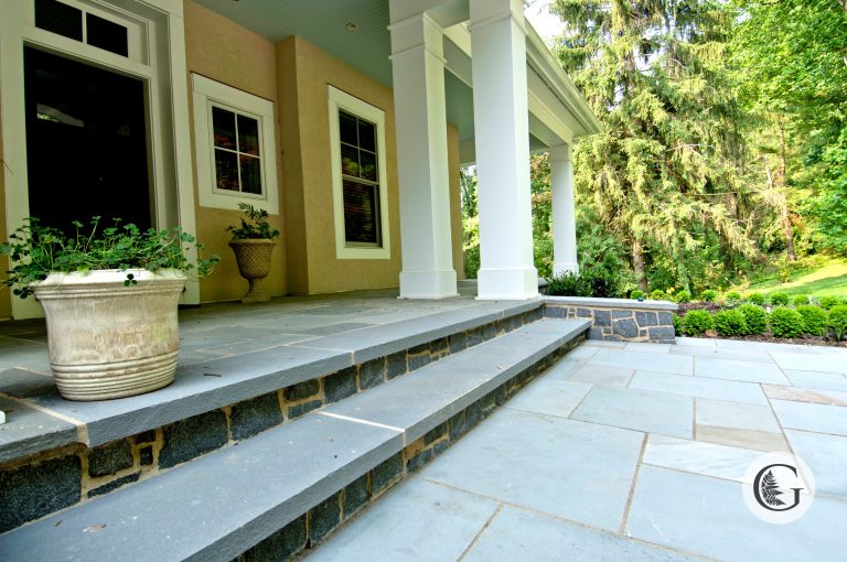 Front porch photo in Philadelphia by GreenRoots Landscaping | Outdoor Photos | Porch | Landscaping | Landscape Design | Outdoor Living Space | Porch Design Ideas | Outdoor Living Space Ideas | Backyard Design