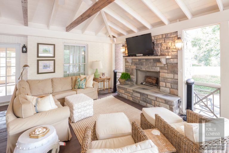 Gorgeous custom screened porch in Nashville's Belle Meade by The Porch Company Copyright 2012 J. Paul Moore