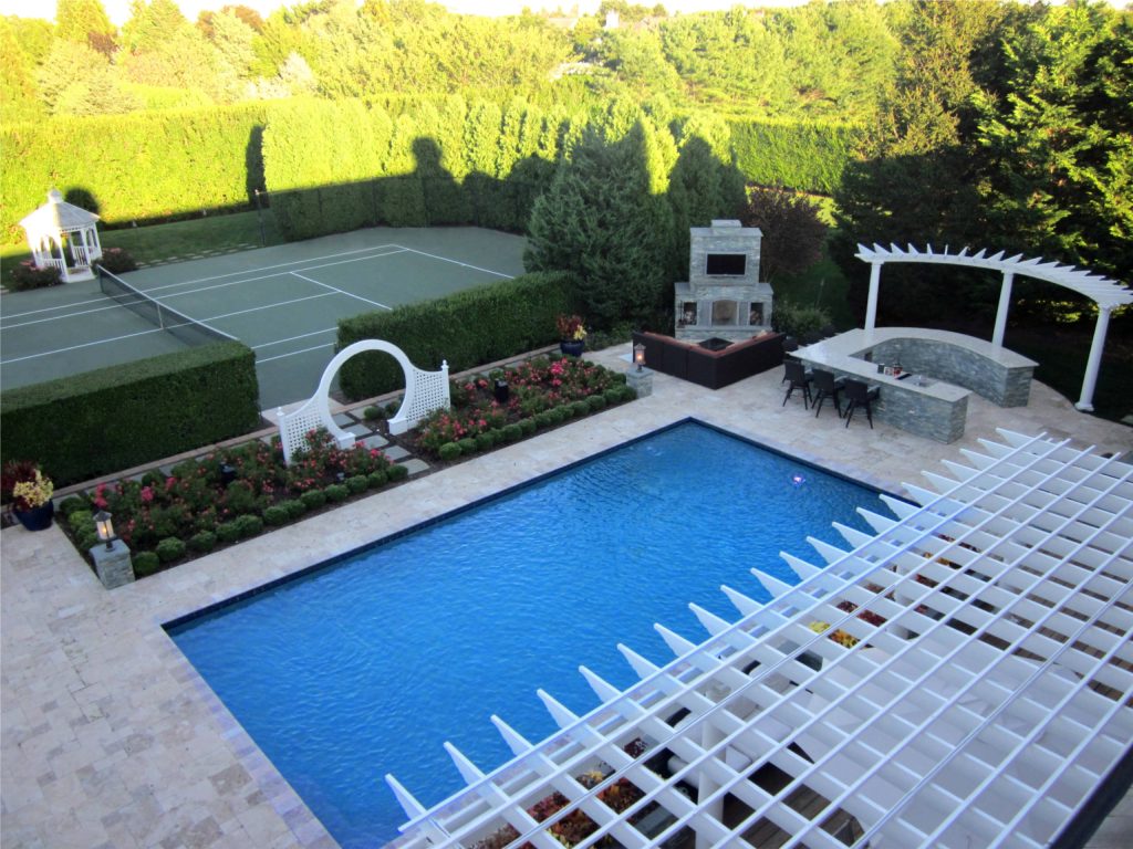 Gunite Pool, Outdoor Rooms