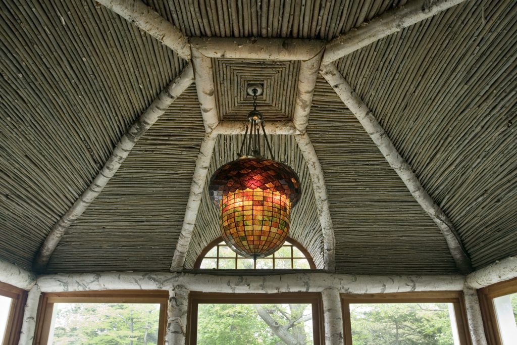 Huge eclectic stone screened-in back porch idea in Boston by Oak Hill Architects | Outdoor Photos | Porch | Landscaping | Landscape Design | Outdoor Living Space | Porch Design Ideas | Outdoor Living Space Ideas | Backyard Design