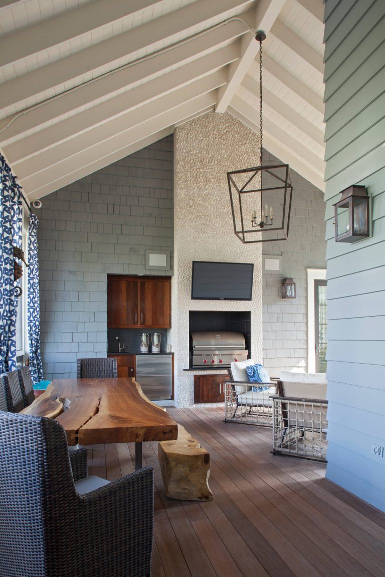 Huge porch photo in Miami by Chris Clark Construction Incorporated | Outdoor Photos | Porch | Landscaping | Landscape Design | Outdoor Living Space | Porch Design Ideas | Outdoor Living Space Ideas | Backyard Design