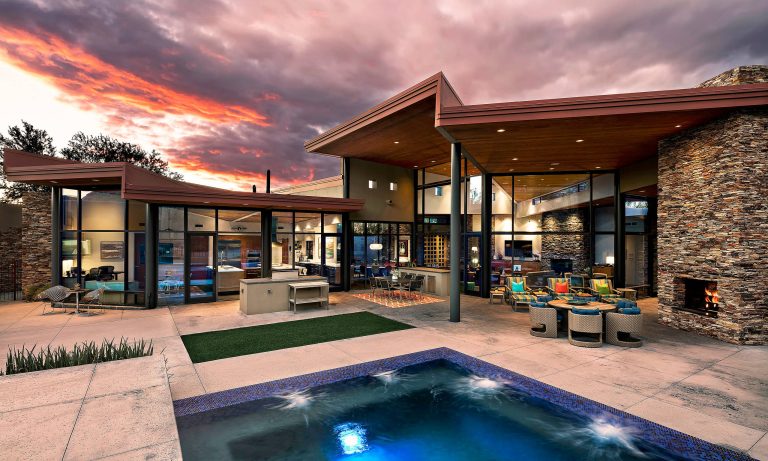 Iconic Estancia Contemporary Home in Scottsdale ©ThompsonPhotographic.com 2015