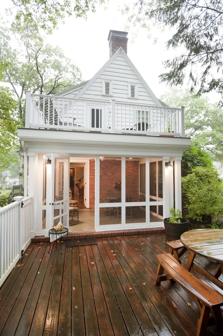 In this addition design you get the best of both worlds. Both in and outdoor spaces while taking in fabulous views. John Gauvin-Studio One, Manchester, NH