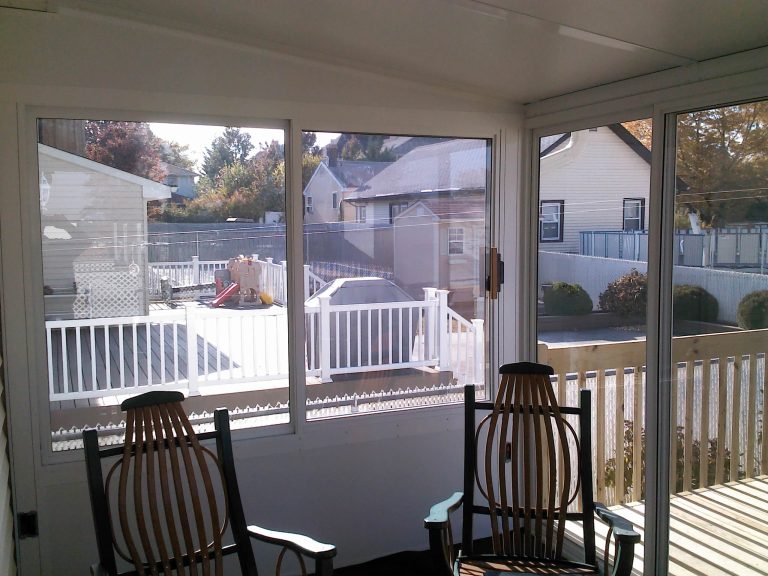 Inside of an Allview Sunroom