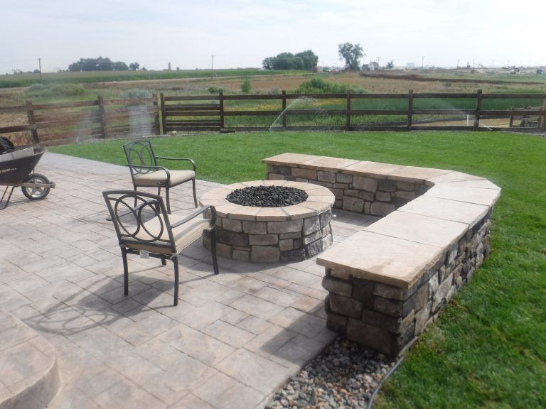 Inspiration for a back porch remodel in Denver with a fire pit by The Gas Connection | Outdoor Photos | Porch | Landscaping | Landscape Design | Outdoor Living Space | Porch Design Ideas | Outdoor Living Space Ideas | Backyard Design