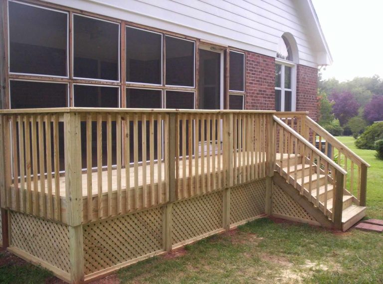 Inspiration for a back porch remodel in Raleigh by Cole Restoration Services | Outdoor Photos | Porch | Landscaping | Landscape Design | Outdoor Living Space | Porch Design Ideas | Outdoor Living Space Ideas | Backyard Design