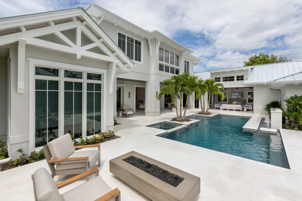 Inspiration for a coastal pool remodel in Other