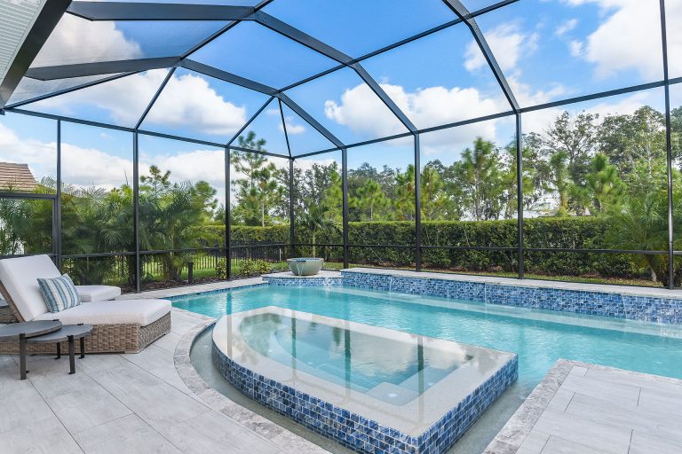 Inspiration for a coastal pool remodel in Tampa