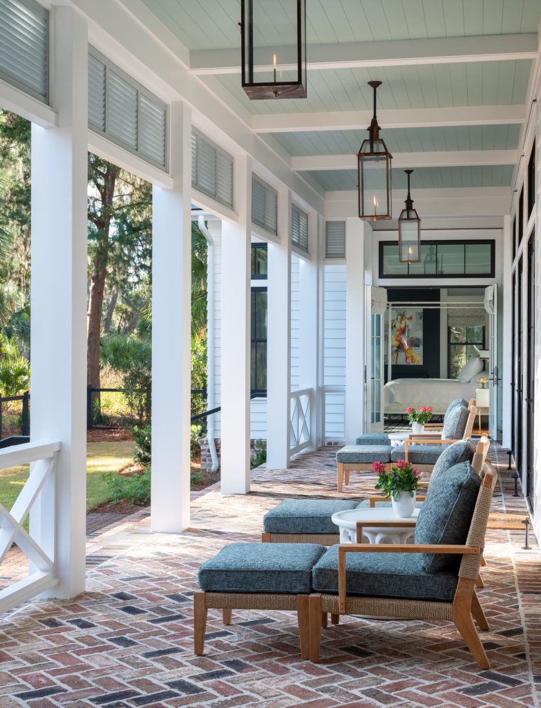 Inspiration for a coastal porch remodel in Atlanta by Handyman Homelinks | Outdoor Photos | Porch | Landscaping | Landscape Design | Outdoor Living Space | Porch Design Ideas | Outdoor Living Space Ideas | Backyard Design