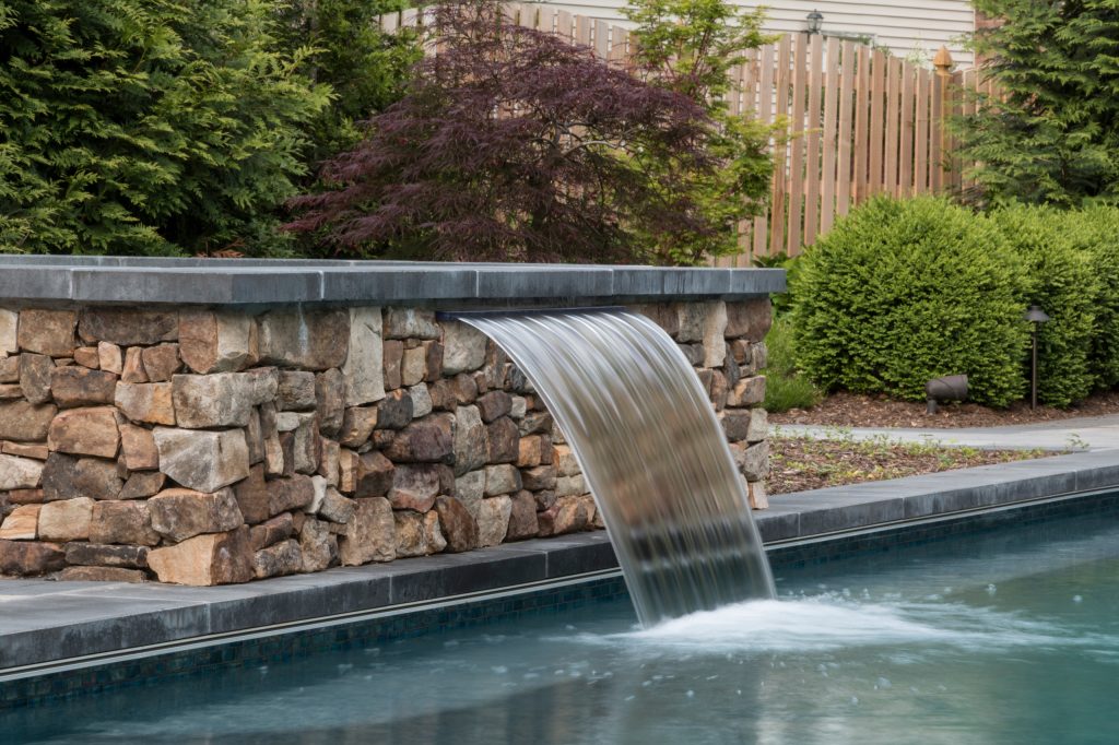 Inspiration for a contemporary pool remodel in DC Metro