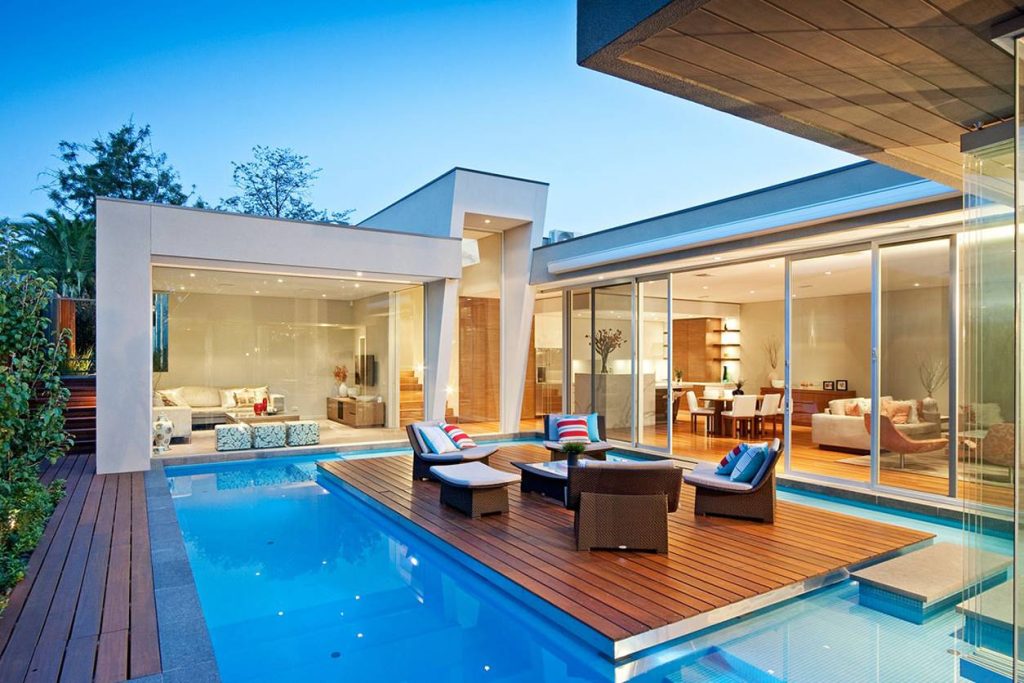 Inspiration for a contemporary pool remodel in San Francisco