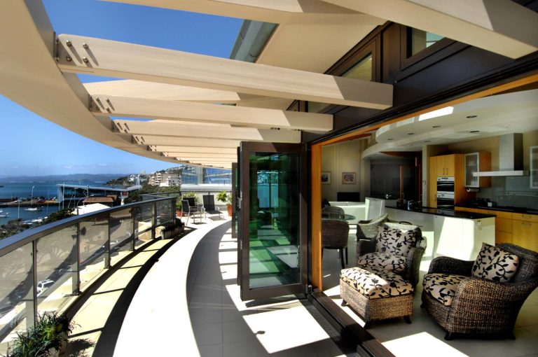 Inspiration for a contemporary porch remodel in San Francisco with a pergola by Frederick Gibson + Associates Architecture | Outdoor Photos | Porch | Landscaping | Landscape Design | Outdoor Living Space | Porch Design Ideas | Outdoor Living Space Ideas | Backyard Design