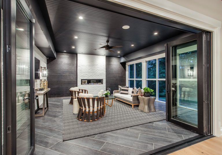 Inspiration for a cottage porch remodel in Philadelphia by Winslow Interiors | Outdoor Photos | Porch | Landscaping | Landscape Design | Outdoor Living Space | Porch Design Ideas | Outdoor Living Space Ideas | Backyard Design