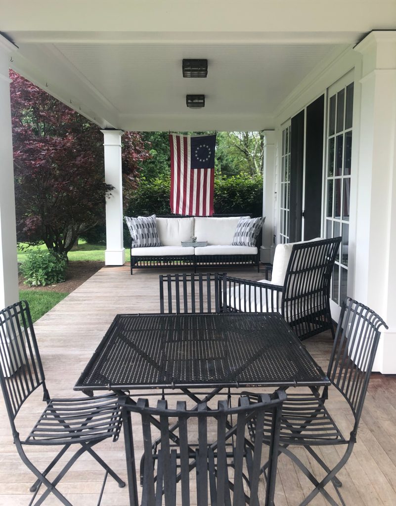 Inspiration for a country porch remodel in New York by Mark Audley | Outdoor Photos | Porch | Landscaping | Landscape Design | Outdoor Living Space | Porch Design Ideas | Outdoor Living Space Ideas | Backyard Design
