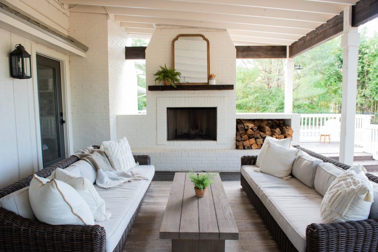 Inspiration for a craftsman porch remodel in Nashville by Britt Development Group, LLC | Outdoor Photos | Porch | Landscaping | Landscape Design | Outdoor Living Space | Porch Design Ideas | Outdoor Living Space Ideas | Backyard Design