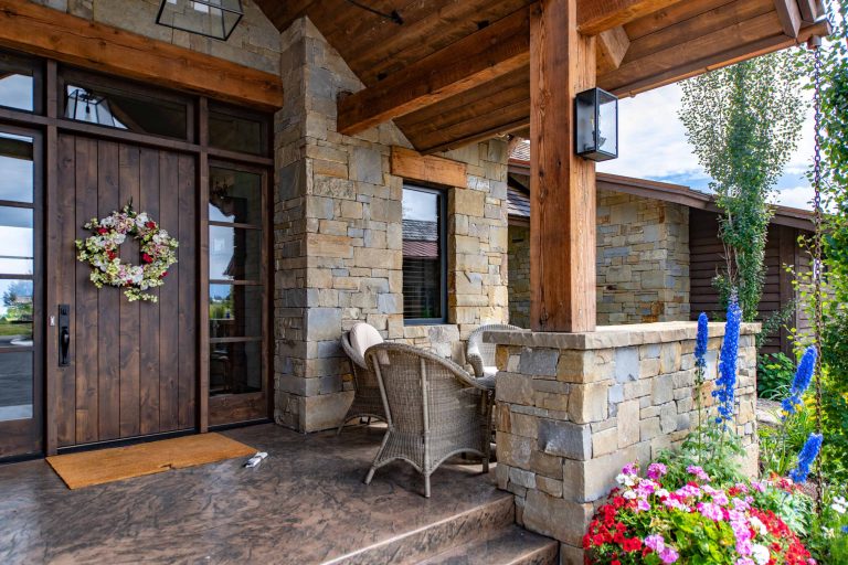 Inspiration for a craftsman porch remodel in Other by McCloskey Builders | Outdoor Photos | Porch | Landscaping | Landscape Design | Outdoor Living Space | Porch Design Ideas | Outdoor Living Space Ideas | Backyard Design