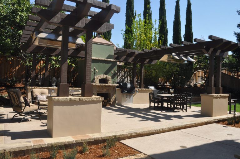 Inspiration for a craftsman stone porch remodel in San Francisco with a pergola by Koch & Associates Inc. | Outdoor Photos | Porch | Landscaping | Landscape Design | Outdoor Living Space | Porch Design Ideas | Outdoor Living Space Ideas | Backyard Design