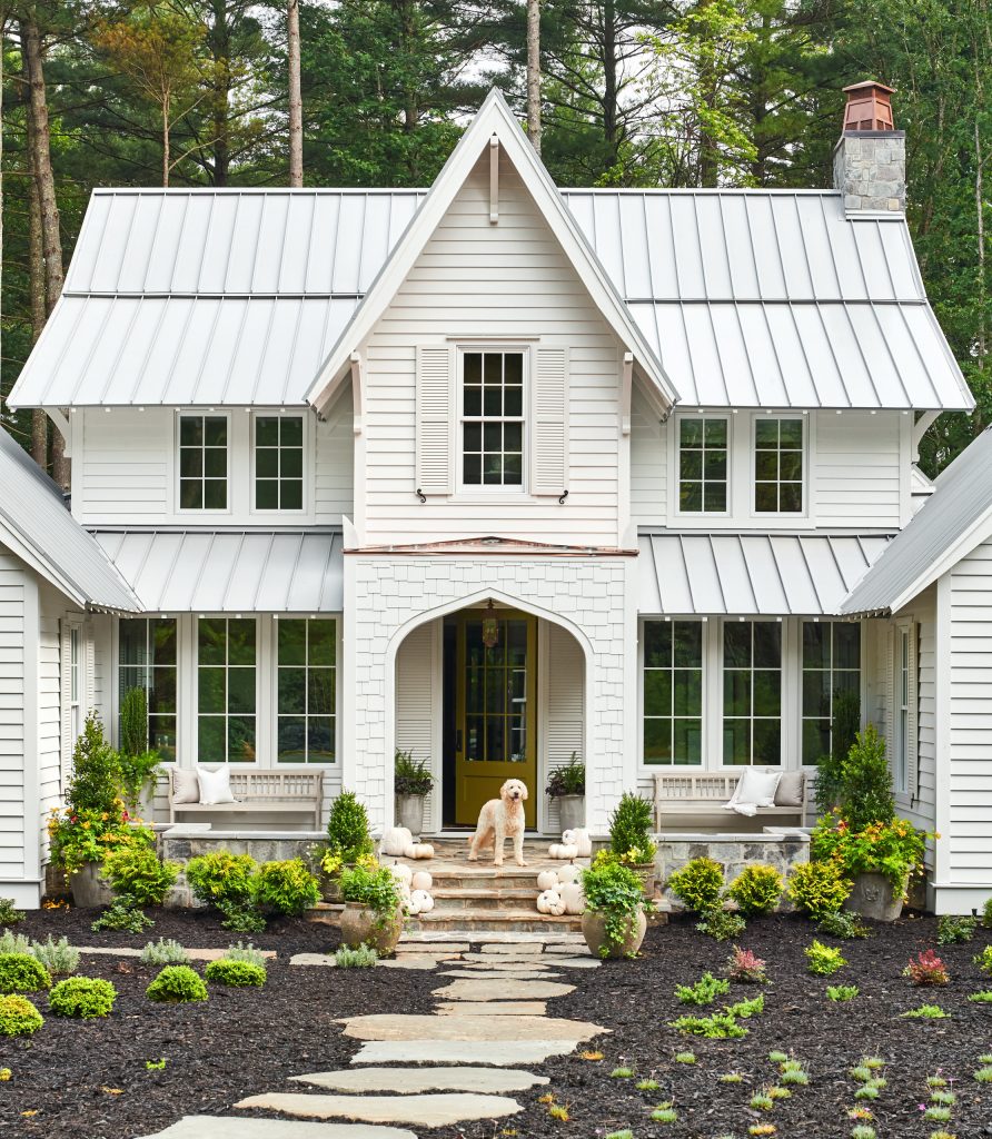 Inspiration for a farmhouse porch remodel in Other by Doyle Mike Construction Company | Outdoor Photos | Porch | Landscaping | Landscape Design | Outdoor Living Space | Porch Design Ideas | Outdoor Living Space Ideas | Backyard Design