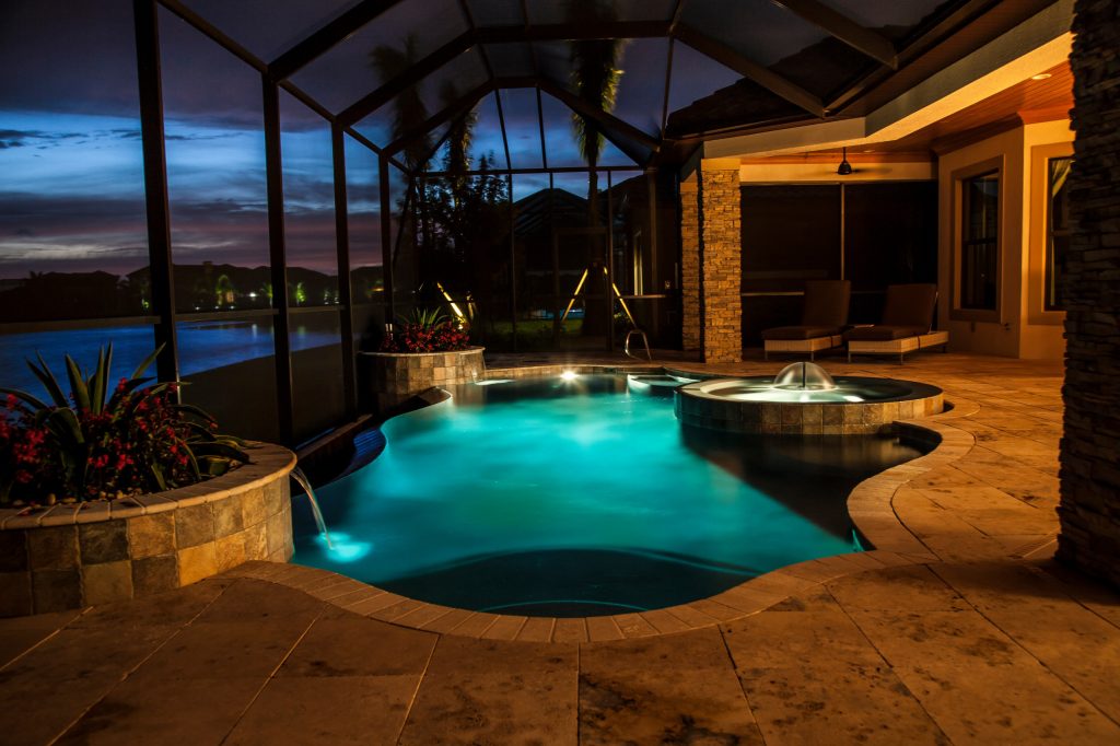 Inspiration for a mediterranean pool remodel in Orlando