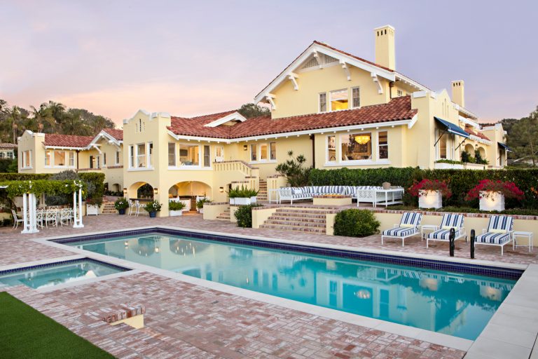 Inspiration for a mediterranean pool remodel in San Diego