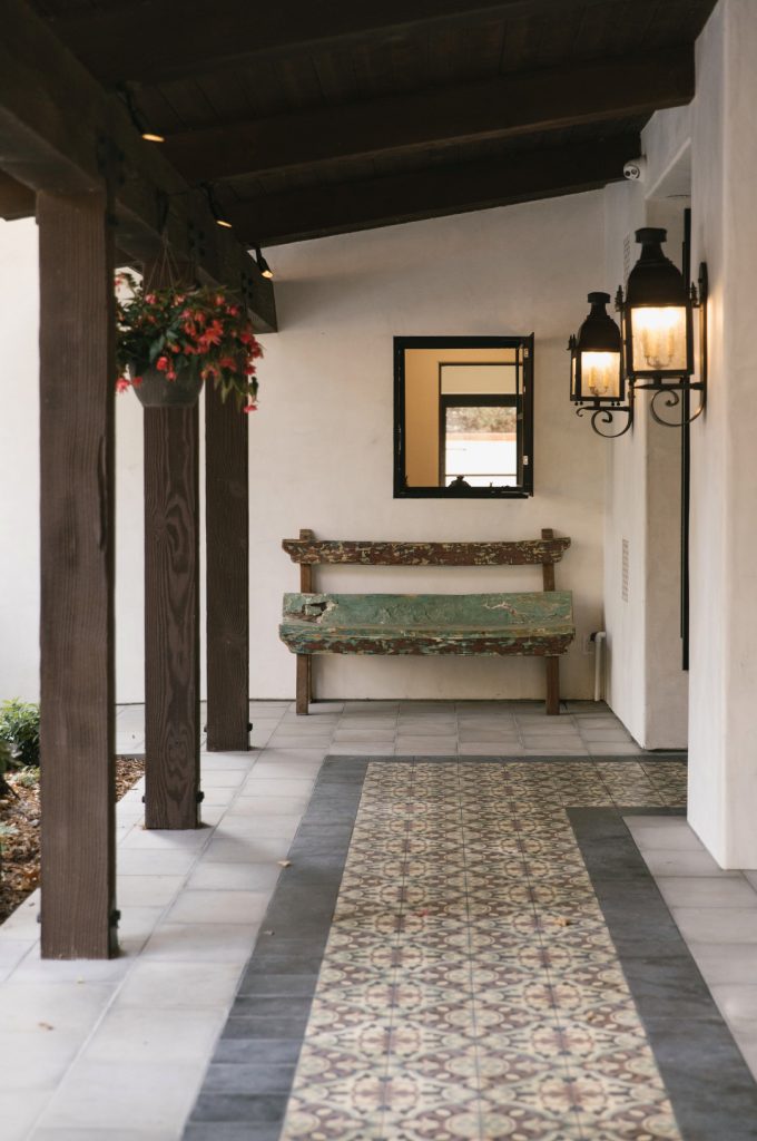 Inspiration for a mediterranean porch remodel in Los Angeles by Burdge & Associates Architects | Outdoor Photos | Porch | Landscaping | Landscape Design | Outdoor Living Space | Porch Design Ideas | Outdoor Living Space Ideas | Backyard Design