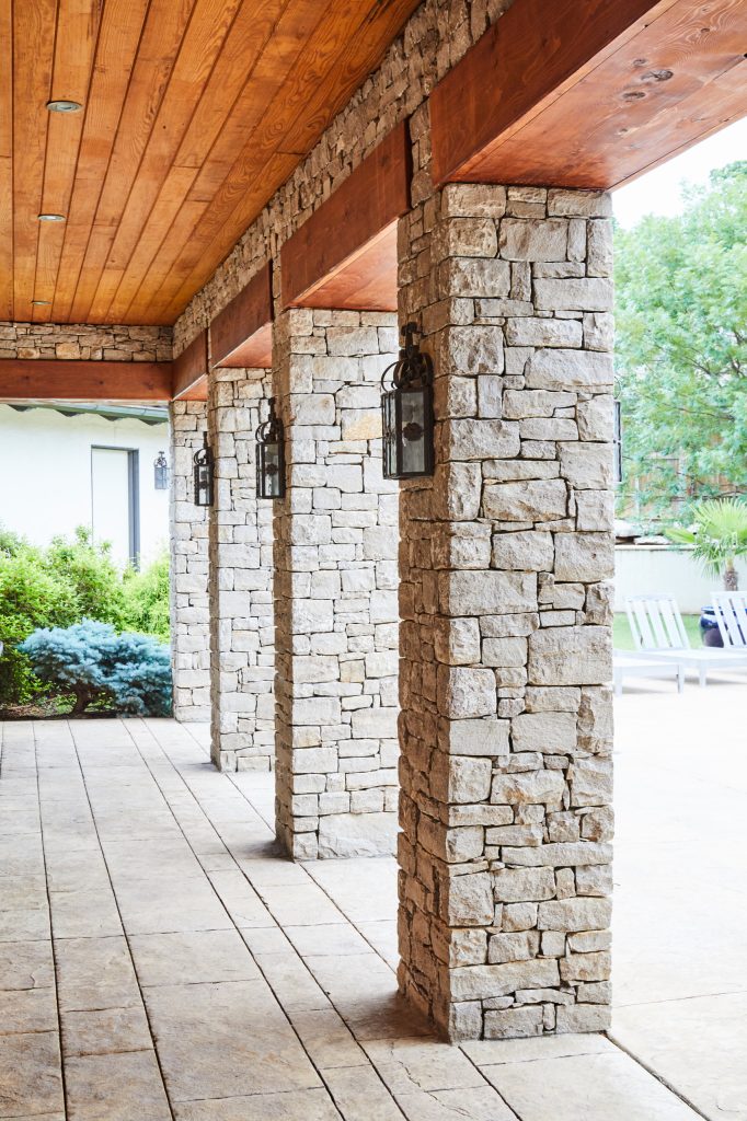 Inspiration for a mediterranean porch remodel in Other by JF Schoch Building Corp | Outdoor Photos | Porch | Landscaping | Landscape Design | Outdoor Living Space | Porch Design Ideas | Outdoor Living Space Ideas | Backyard Design