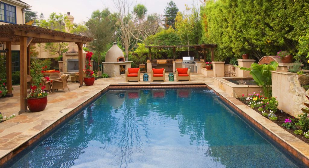 Inspiration for a mediterranean rectangular pool remodel in San Francisco