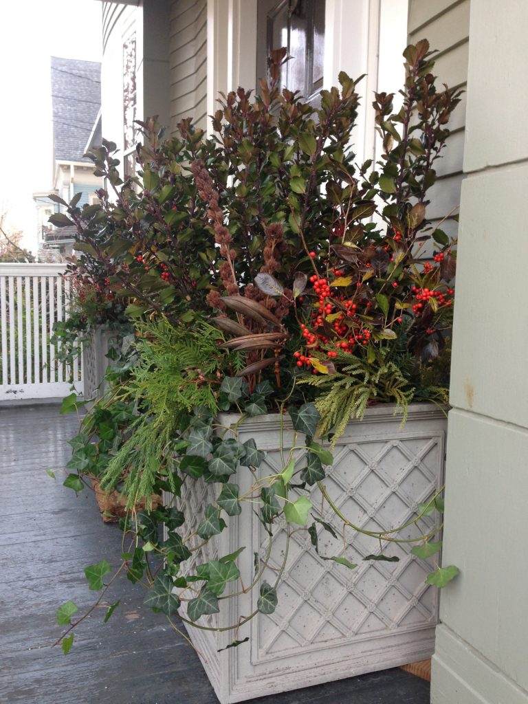 Inspiration for a mid-sized timeless porch remodel in Providence with decking and a roof extension by City & Estate Gardener | Outdoor Photos | Porch | Landscaping | Landscape Design | Outdoor Living Space | Porch Design Ideas | Outdoor Living Space Ideas | Backyard Design