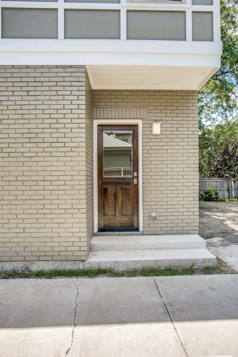 Inspiration for a mid-sized timeless tile front porch remodel in Dallas with a roof extension by Bella Vista Company | Outdoor Photos | Porch | Landscaping | Landscape Design | Outdoor Living Space | Porch Design Ideas | Outdoor Living Space Ideas | Backyard Design