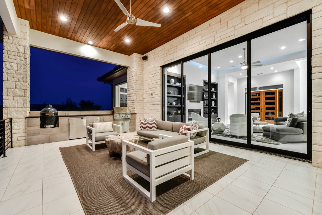 Inspiration for a modern porch remodel in Austin by Geschke Group Architecture | Outdoor Photos | Porch | Landscaping | Landscape Design | Outdoor Living Space | Porch Design Ideas | Outdoor Living Space Ideas | Backyard Design