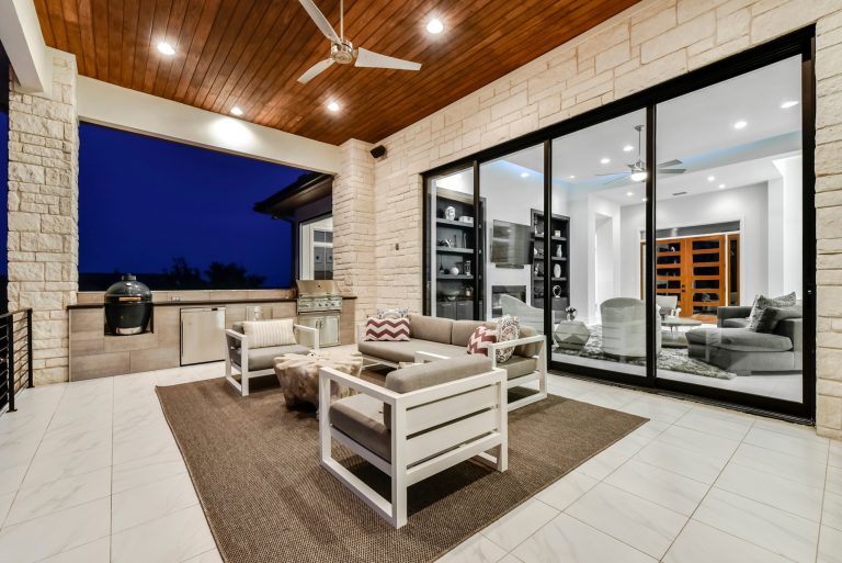 Inspiration for a modern porch remodel in Austin by Geschke Group Architecture | Outdoor Photos | Porch | Landscaping | Landscape Design | Outdoor Living Space | Porch Design Ideas | Outdoor Living Space Ideas | Backyard Design