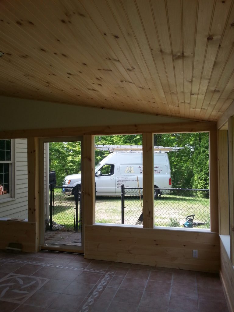 Inspiration for a modern porch remodel in Boston by Jerry Mazzola LLC | Outdoor Photos | Porch | Landscaping | Landscape Design | Outdoor Living Space | Porch Design Ideas | Outdoor Living Space Ideas | Backyard Design