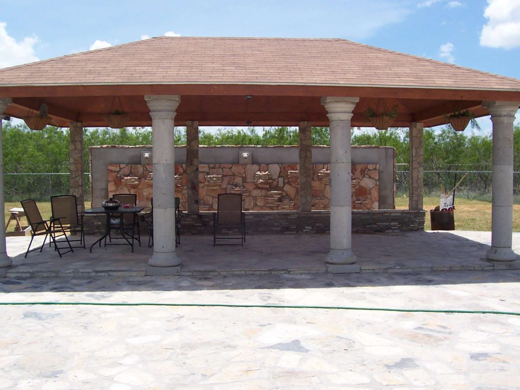 Inspiration for a patio remodel in Austin by Bervi Natural Stone | Outdoor Photos | Porch | Landscaping | Landscape Design | Outdoor Living Space | Porch Design Ideas | Outdoor Living Space Ideas | Backyard Design