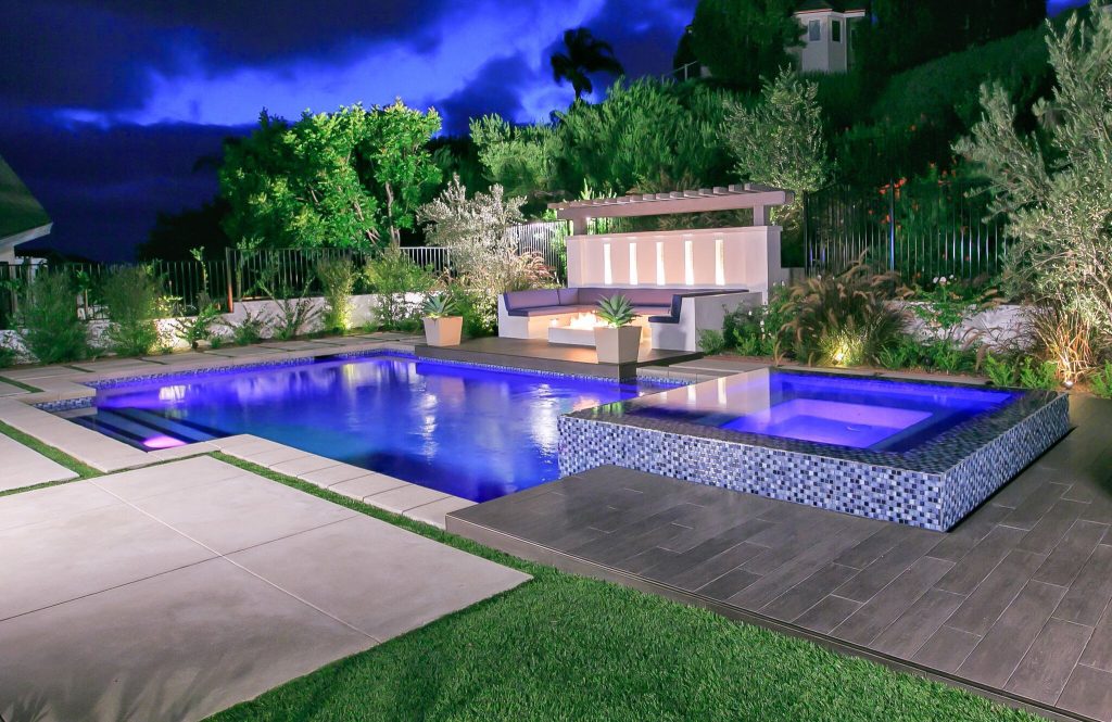 Inspiration for a pool remodel in Orange County