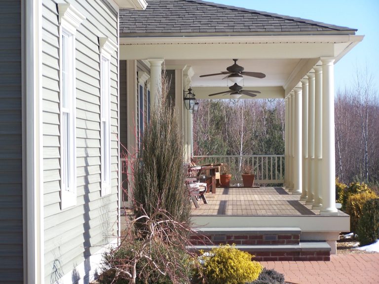 Inspiration for a porch remodel in Bridgeport by Proulx Building & Remodeling | Outdoor Photos | Porch | Landscaping | Landscape Design | Outdoor Living Space | Porch Design Ideas | Outdoor Living Space Ideas | Backyard Design