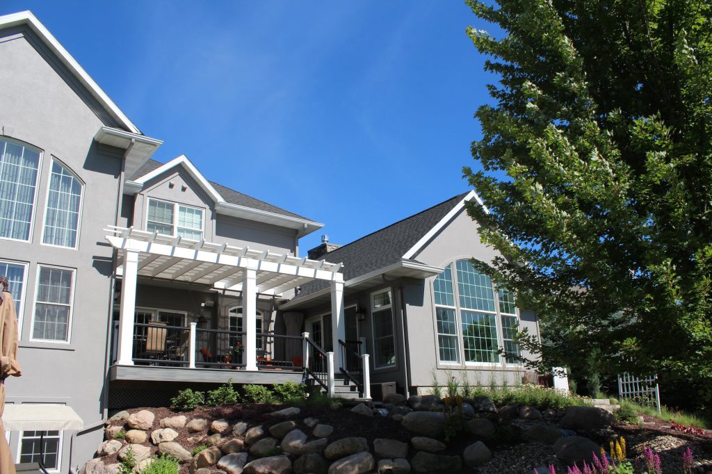 Inspiration for a porch remodel in Cedar Rapids by Schuerman Builders | Outdoor Photos | Porch | Landscaping | Landscape Design | Outdoor Living Space | Porch Design Ideas | Outdoor Living Space Ideas | Backyard Design