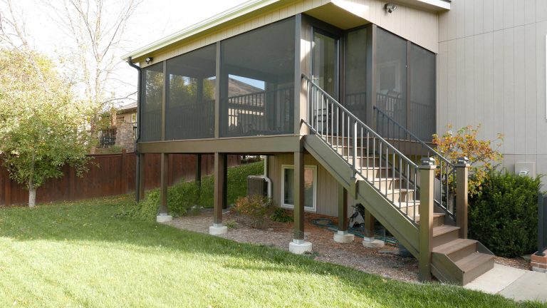 Inspiration for a porch remodel in Kansas City by Construction Specialties, LLC | Outdoor Photos | Porch | Landscaping | Landscape Design | Outdoor Living Space | Porch Design Ideas | Outdoor Living Space Ideas | Backyard Design