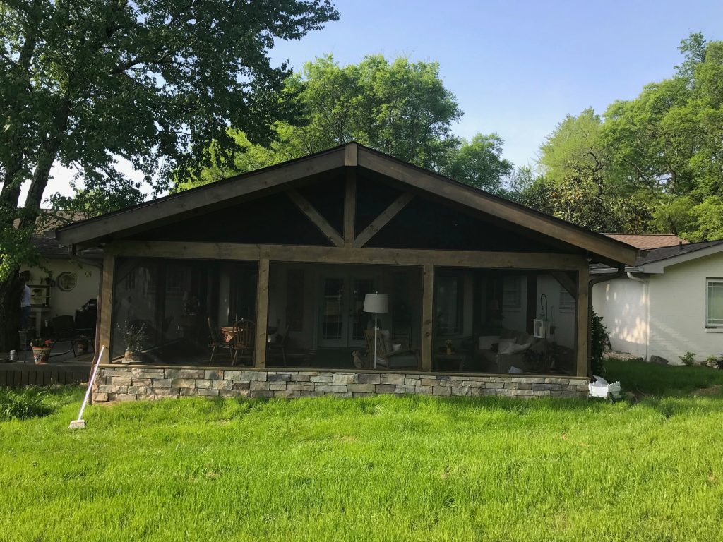 Inspiration for a porch remodel in Nashville by Tennessee Photo Co LLC | Outdoor Photos | Porch | Landscaping | Landscape Design | Outdoor Living Space | Porch Design Ideas | Outdoor Living Space Ideas | Backyard Design