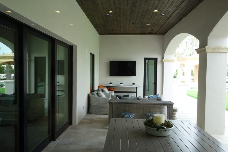 Inspiration for a porch remodel in Phoenix by Integration Design Group | Outdoor Photos | Porch | Landscaping | Landscape Design | Outdoor Living Space | Porch Design Ideas | Outdoor Living Space Ideas | Backyard Design