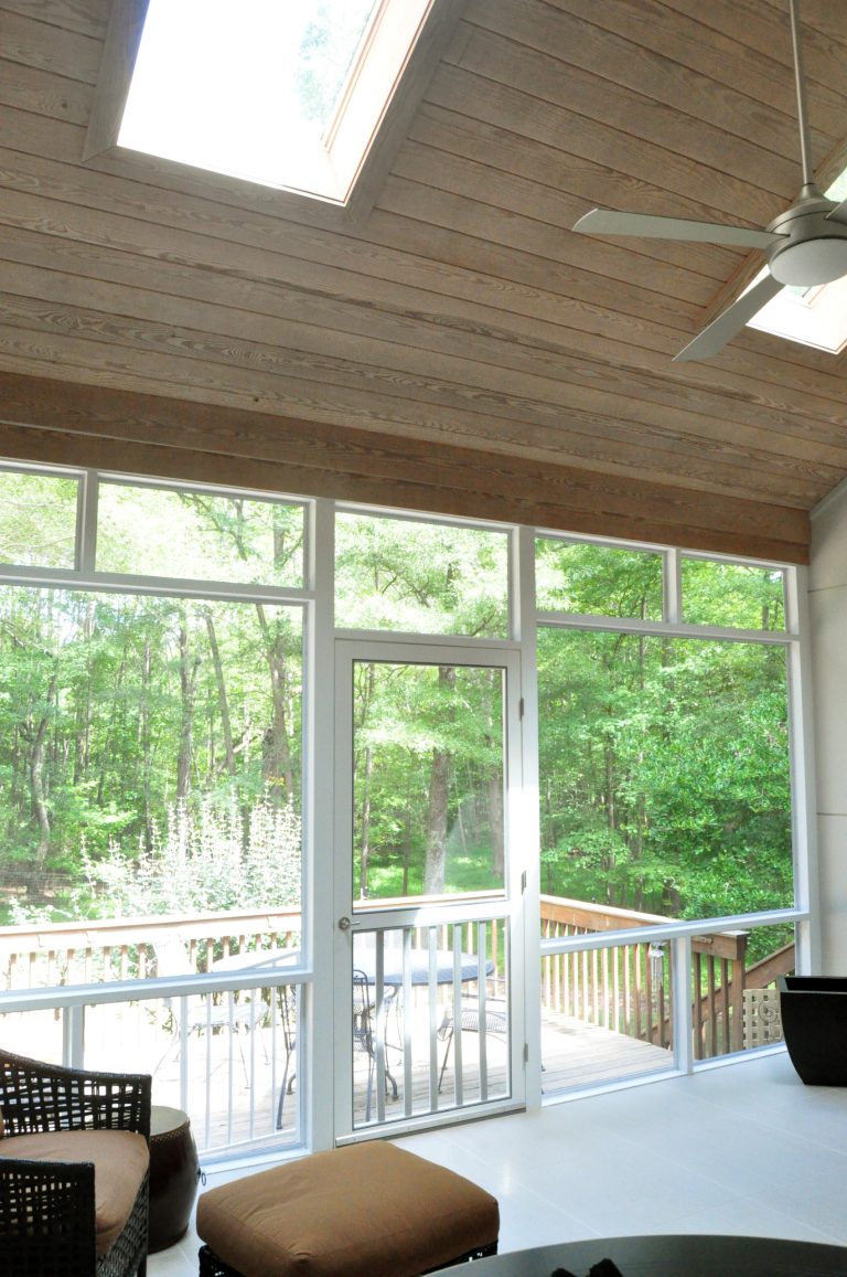 Inspiration for a porch remodel in Raleigh by ThoughtCraft Architects | Outdoor Photos | Porch | Landscaping | Landscape Design | Outdoor Living Space | Porch Design Ideas | Outdoor Living Space Ideas | Backyard Design