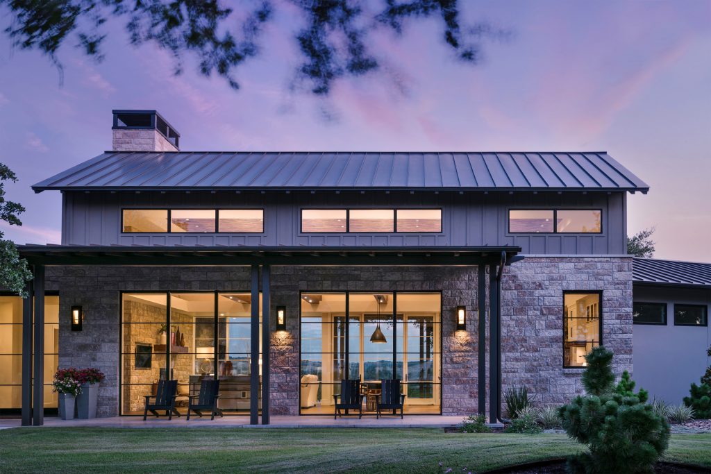 Inspiration for a rustic porch remodel in Austin by Portella Steel Doors & Windows | Outdoor Photos | Porch | Landscaping | Landscape Design | Outdoor Living Space | Porch Design Ideas | Outdoor Living Space Ideas | Backyard Design