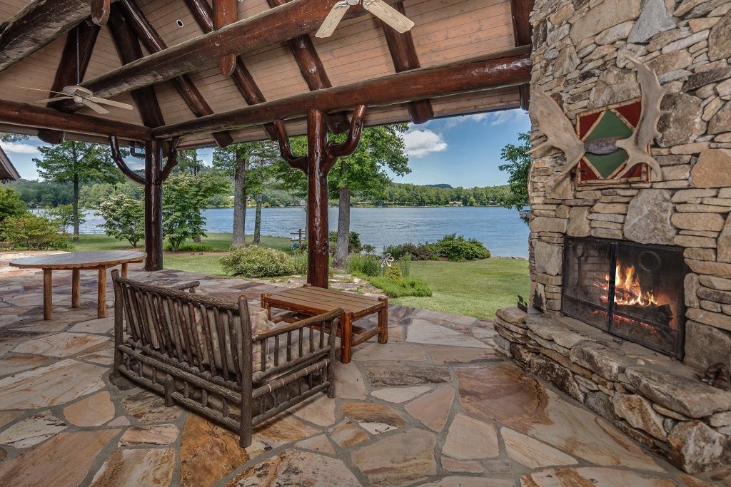 Inspiration for a rustic porch remodel in Other by Nitro Roofing & Construction | Outdoor Photos | Porch | Landscaping | Landscape Design | Outdoor Living Space | Porch Design Ideas | Outdoor Living Space Ideas | Backyard Design