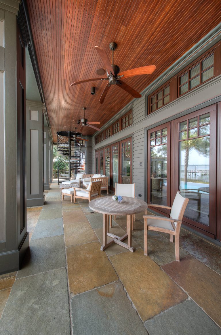 Inspiration for a timeless porch remodel in Charleston by John Wieland Homes and Neighborhoods | Outdoor Photos | Porch | Landscaping | Landscape Design | Outdoor Living Space | Porch Design Ideas | Outdoor Living Space Ideas | Backyard Design