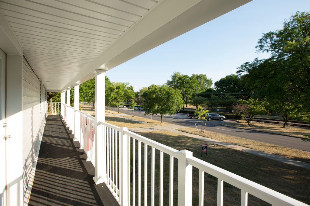Inspiration for a timeless porch remodel in Cleveland by At Home | Outdoor Photos | Porch | Landscaping | Landscape Design | Outdoor Living Space | Porch Design Ideas | Outdoor Living Space Ideas | Backyard Design