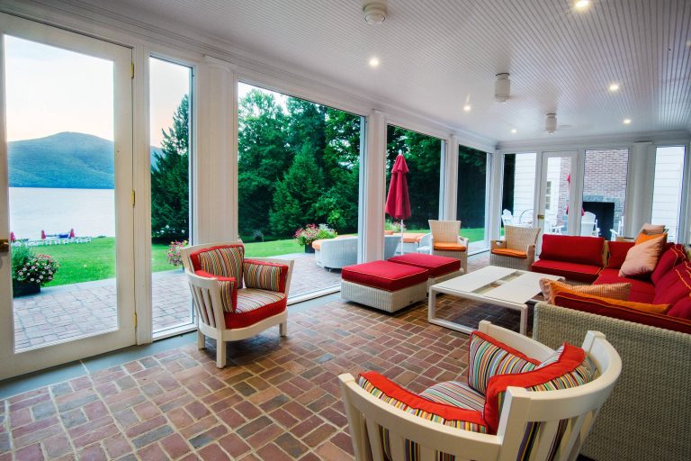 Inspiration for a timeless porch remodel in New York by Michael James Carpentry | Outdoor Photos | Porch | Landscaping | Landscape Design | Outdoor Living Space | Porch Design Ideas | Outdoor Living Space Ideas | Backyard Design