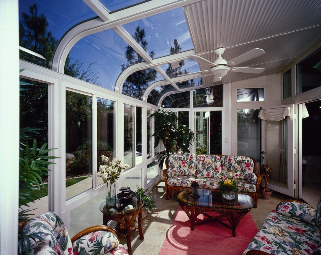 Inspiration for a timeless sunroom remodel in Los Angeles by Advanced sunrooms,Inc | Outdoor Photos | Porch | Landscaping | Landscape Design | Outdoor Living Space | Porch Design Ideas | Outdoor Living Space Ideas | Backyard Design