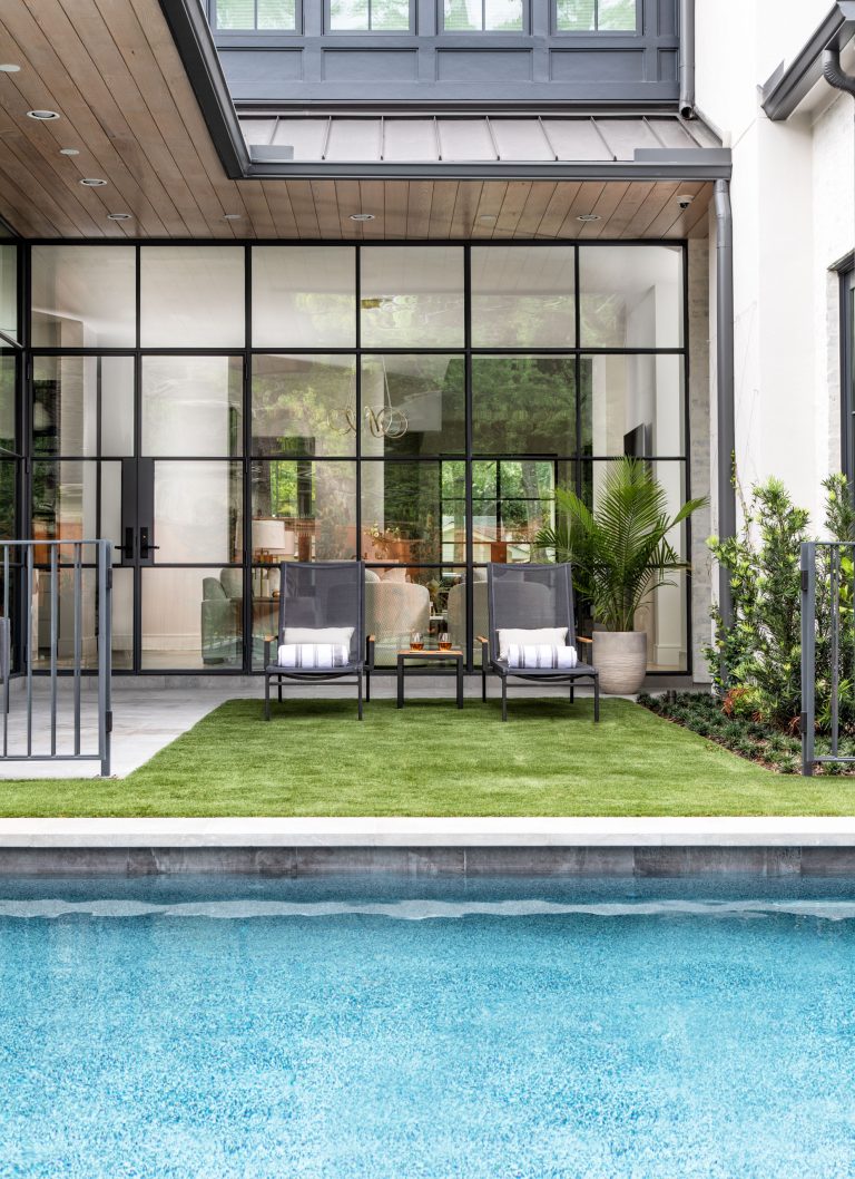 Inspiration for a transitional pool remodel in Houston
