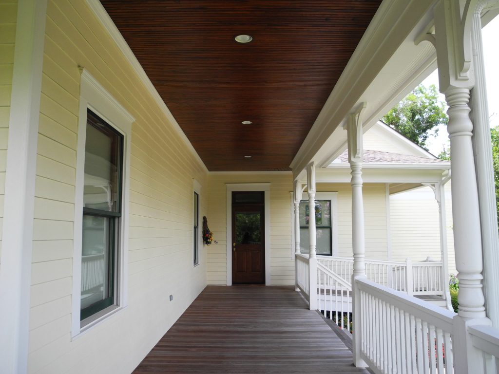 Inspiration for a victorian porch remodel in Houston by Charles Todd Helton Architect Dallas/Fort Worth | Outdoor Photos | Porch | Landscaping | Landscape Design | Outdoor Living Space | Porch Design Ideas | Outdoor Living Space Ideas | Backyard Design