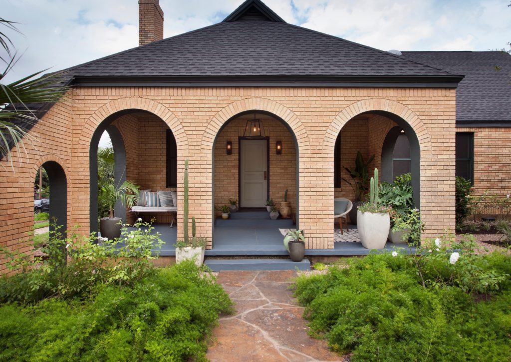 Inspiration for an eclectic porch remodel in Austin by JK Hatcher Custom Homes INC | Outdoor Photos | Porch | Landscaping | Landscape Design | Outdoor Living Space | Porch Design Ideas | Outdoor Living Space Ideas | Backyard Design